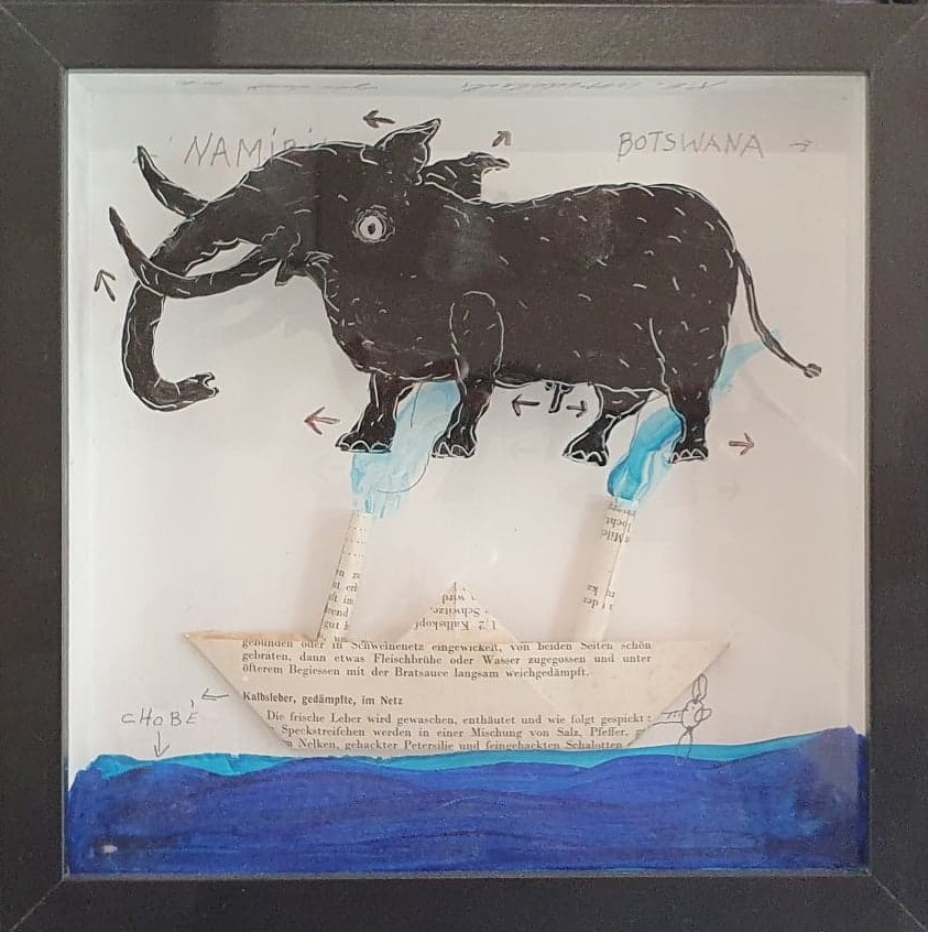 peinture de l'artiste Raymond Waydelich