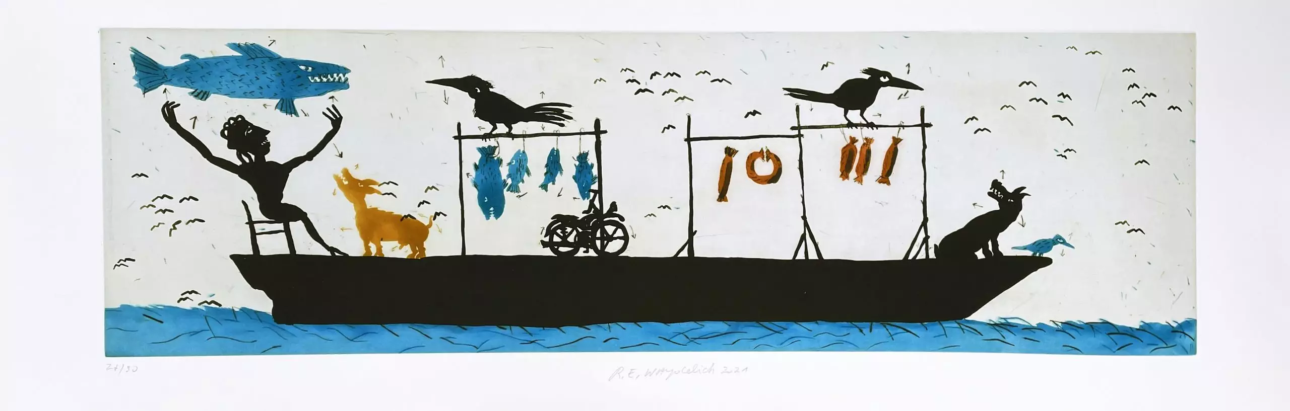 raymond emile waydelichl e pecheur-et-le-poisson 2021