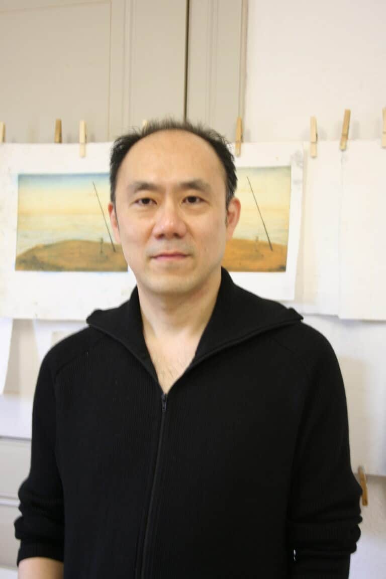 photographie artiste Mitsuo Shiraishi atelier
