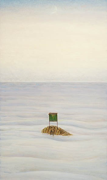 peinture de l'Artiste Mitsuo Shiraishi