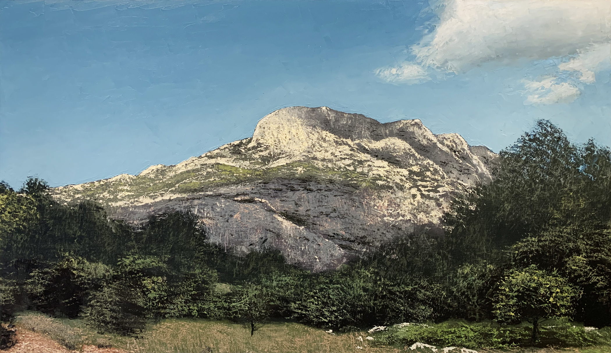 peinture de l'artiste benoit trimborn