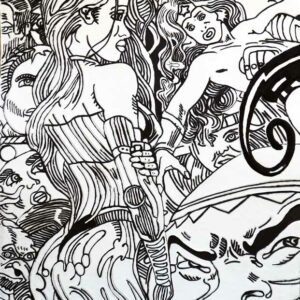 Erro 2019 - Wonder Woman B&W - 77x59 Web