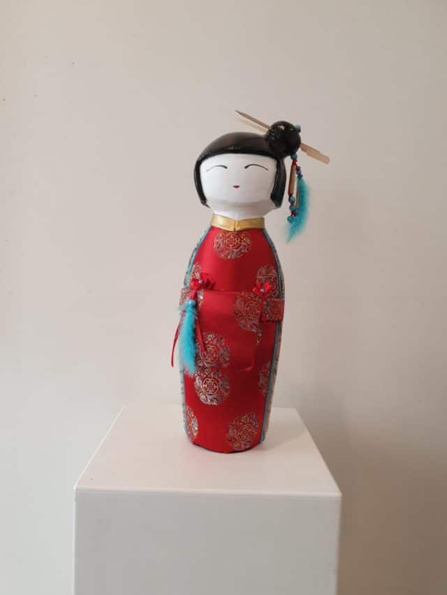 Poupée Kokeshi Annie-Laurence Malleron YUNA