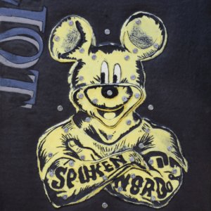 Eric Liot Aquagravure Mickey jaune
