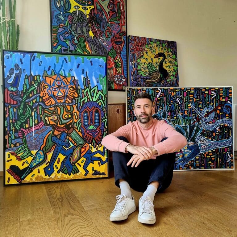 ortrait de l'artiste NITRAM