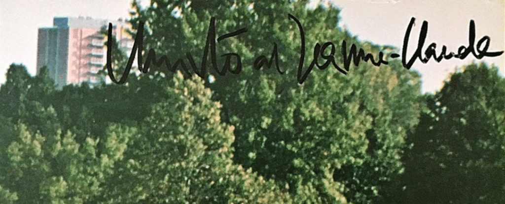 photographie photo Christo avec signatures