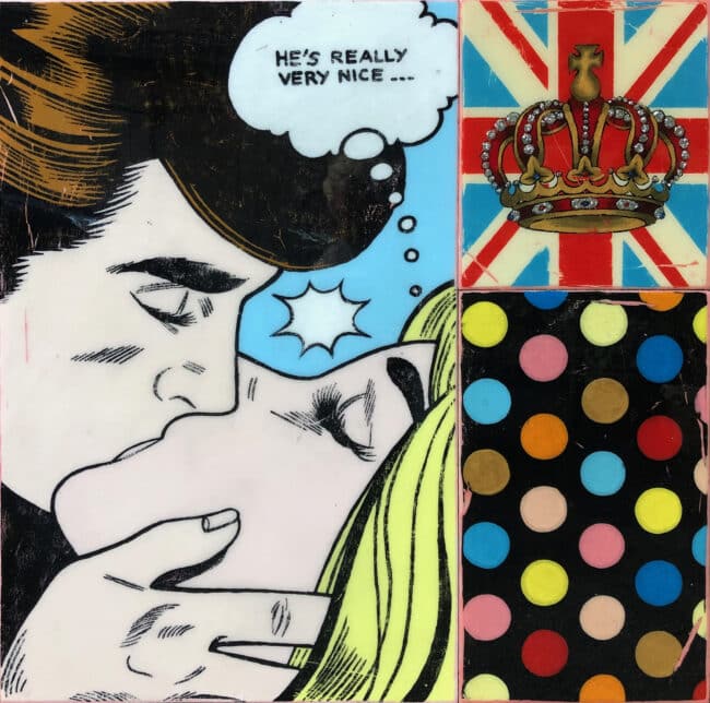 peinture sur panneau bois Joseph he's very really nice