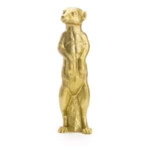 Suricate or de l'artiste Ottmar Hörl