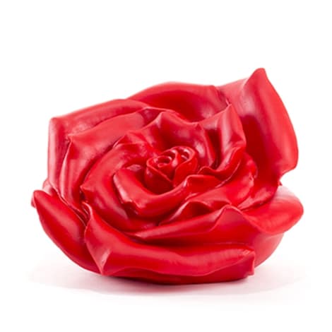 sculpture rose de l'artiste Ottmar Horl