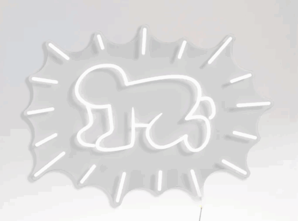 néon Keith Haring baby