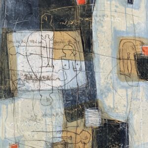 gravure carborundum de l'artiste Bernard Remusat