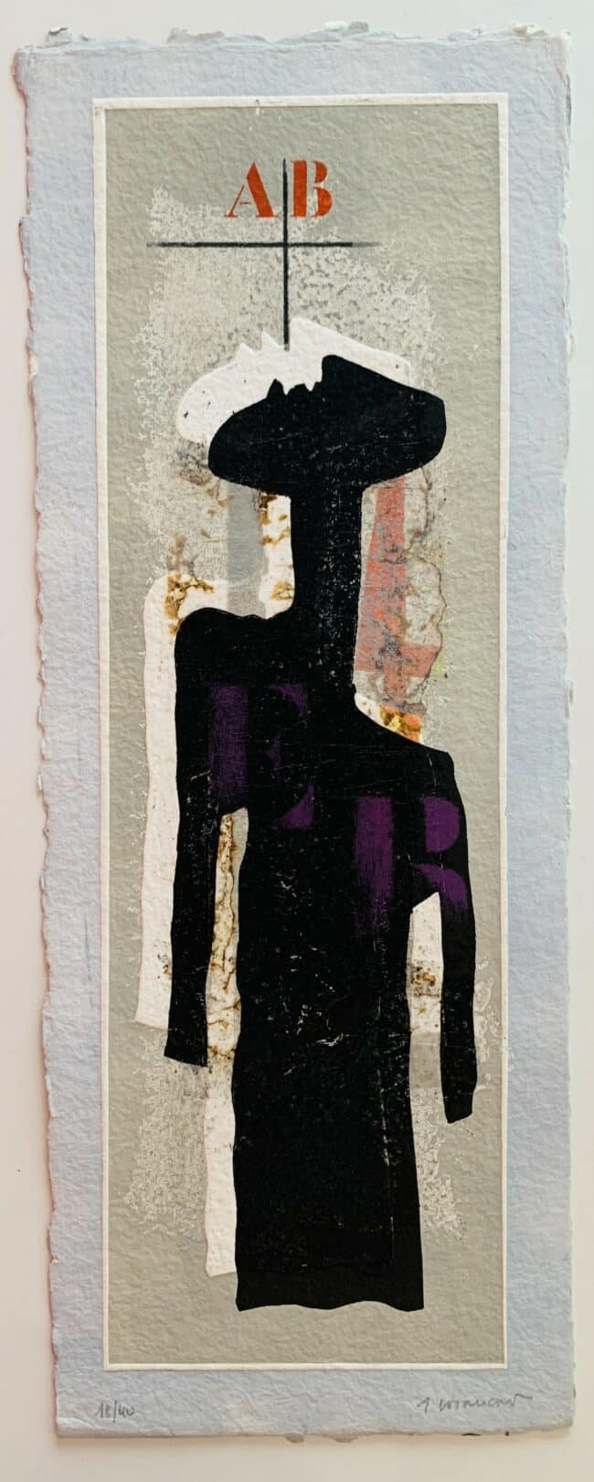 gravure de l'artiste JamesCoignard mannequin