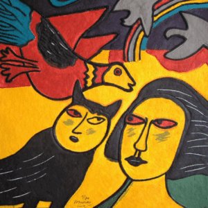 aquagravure de l'artiste Corneille